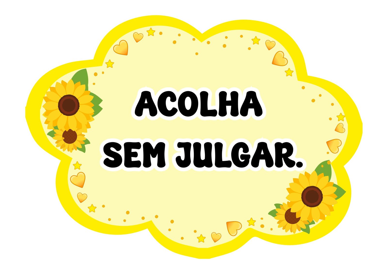 Plaquinhas Setembro Amarelo para Imprimir gratuito página 5